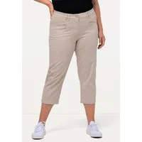 Ulla Popken Funktionshose Hose Mony wadenlang Zipptaschen Stretch