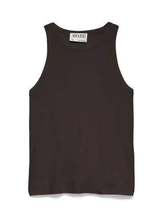 Aware - AWIRINA O-NECK TANK TOP Chocolate Torte - Gr. - M