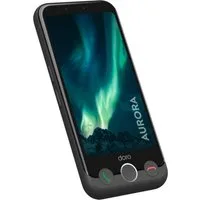 Doro Aurora A10 graphit Seniorenhandy (4,5 Zoll, 64 GB Speicherplatz, Secure Button)