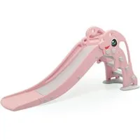 Baby Vivo Indoor-Rutsche Kinderrutsche / Rutsche Gartenrutsche - Delfin in Rosa