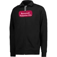 Clinotest Sweatjacke ohne Kapuze Unisex - 60% Baumwolle & 40% Polyester mit Stehkragen (1-tlg) Bequeme & atmungsaktive Sweatshirtjacke für Freizeit und Sport
