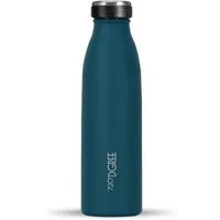 720°DGREE Trinkflasche Isolier Trinkflasche milkyBottle Edelstahl sma. green powder rob. 0,5l