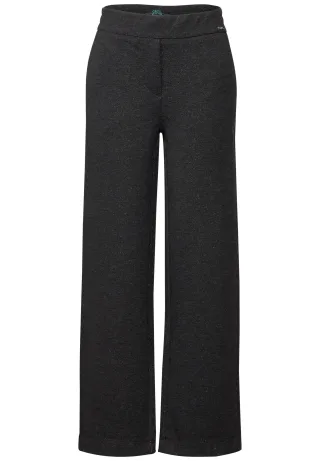 CECIL - Hose mit Glitzer-Details flint grey melange - Gr. - 30