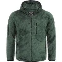 Rock Creek Fleecejacke Herren Fleecejacke Übergangsjacke H-418 Kapuze