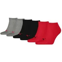 PUMA Sneakersocken Soft Cotton (3-Paar) mit Cat-Logo und PUMA-Schriftzug