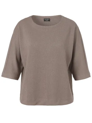 VIA APPIA DUE - Sweatshirt U-Boot 3/4 Arm mokka - Gr. - 46