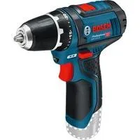 Akku-Bohrschrauber GSR 12V-15 Professional, 12Volt blau/schwarz, 2x Li-Ionen Akku 4,0Ah, 39 Bits & Bohrer