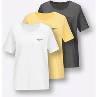 Witt Trainingsshirt Dreierpack Shirts Kurzarm (3-tlg)