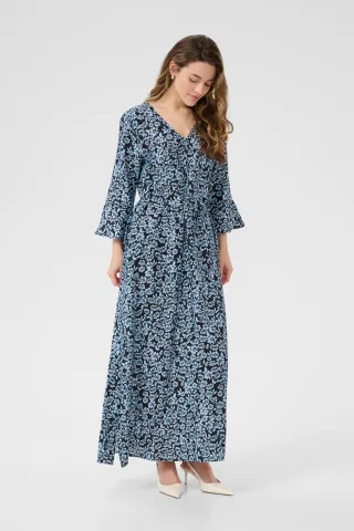 Kleid KAamanda A-shape black blue