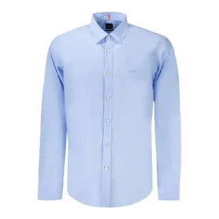 Hugo Boss Azzurro Baumwollhemd für Herren