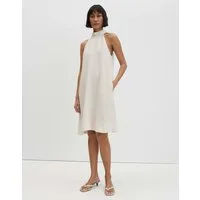 someday Neckholderkleid Qileen aus Webware mit All-Over-Print Weich fließend mit Allover-Muster und femininem Look