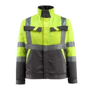 MASCOT Forster Jacke SAFE LIGHT Hi-vis Gelb / Dunkelanthrazit L - 15909-948-1718-L