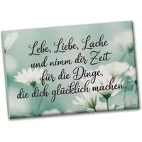 speecheese Magnet Lebe Liebe Lache Souvenir Souvenir Magnet