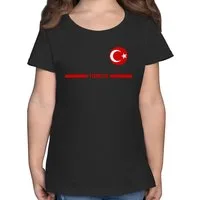Shirtracer T-Shirt Türkei Trikot Wappen, Türkiye mit Stolz, Türkisches Fan-Motiv 2026 Fussball WM Fanartikel