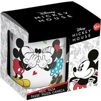 Disney Mickey Mouse Tasse Minnie & Mickey Mouse Love Tasse, 325 ml, Keramik