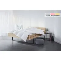 OTTO home Daunenbettdecke Kyam, NEUHEIT! Bettdecke für Sommer oder Winter, Füllung: 90% Daunen, 10% Federn, Bezug: 100% Baumwolle, Bettdecke 135x200, 155x220 cm und weiteren Größen erhältlich