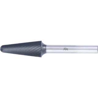 PFERD TOOLS Hartmetall Hochleistungsfrässtift Rundbogen KEL Ø 12x30mm Schaft-Ø 6mm Z5 HICOAT beschichtet universal fein - 21125257