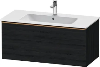 Duravit D-Neo Waschtischunterbau wandhängend Eiche Schwarz Matt 1010x462x440 mm - DE4263004160000 DE4263004160000