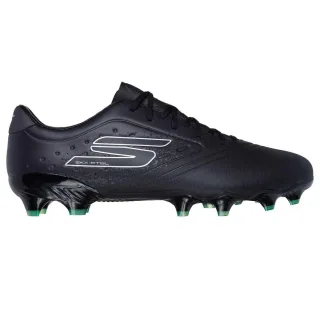 Skechers - Fußballschuhe mit festem Boden für Herren/Damen Unisex (Schwarz/Silber)