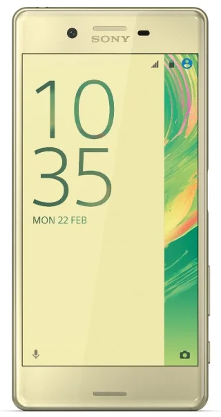 Sony Xperia X 32GB lime gold