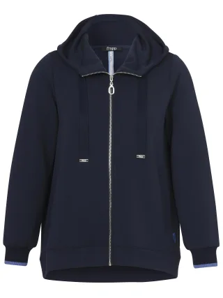 Frapp - Jacke Kapuze 1/1 Arm Zipper navy/blue - Gr. - 54