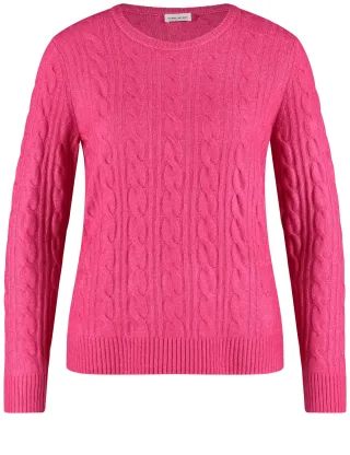 GERRY WEBER Collection - PULLOVER 1/1 ARM azalea - Gr. - 46