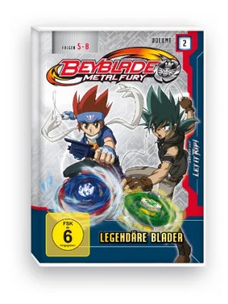 Beyblade Metal Fury - Volume 2 (Folgen 5-8)