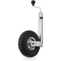 Bituxx Anhänger-Stützrad Anhänger Stützrad Luftrad bis 136kg (MS-19007)
