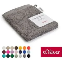 s.Oliver Waschhandschuh s.Oliver, Premium Qualität, 600 gr/m², auch als Sets erhältlich, Walkfrottier (1-St), große Farbauswahl, auch als Duschtuch, Handtuch, Gästetuch