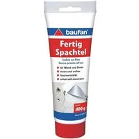 baufan® Spachtelmasse Fertig-Spachtel 400g gebrauchsfertig mit hoher Festigkeit, Härtet rissfrei aus