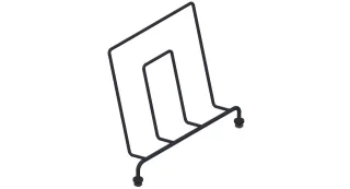 Giese Journalhalter schwarz matt, 36044-14 36044-14