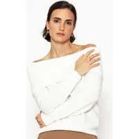 SASSYCLASSY Strickpullover Oversize Pullover Damen mit "NYC" Schriftzug Lockerer Strickpullover mit kontrastreichen Farbblöcken Rosa Rot Blau