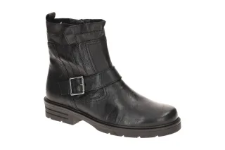 Gabor 74.656.57 Damen Stiefeletten schwarz - Elegant und bequem