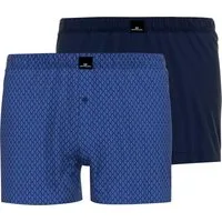 GÖTZBURG Boxershorts Herren-Boxershorts 2er-Pack Single-Jersey Uni