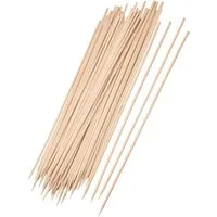 WestCraft Grillspieß Schaschlikspieße Holz 25cm / Ø3mm Grillspieße - Holzspieße 100 Stück (100-St), aus Bambus zum Grillen und Kochen