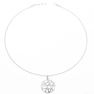 Orphelia 'Amabella' Damenkette mit Anhänger aus 925er Sterlingsilber – Silber ZH-7098