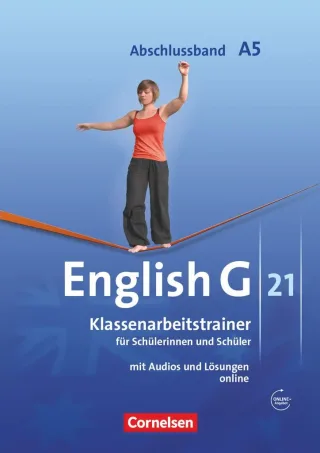 English G 21 - Ausgabe A: Abschlussband 5: 9. Schuljahr - 5-jährige Sekundarstufe I - Klassenarbeitstrainer mit Lösungen und CD [Taschenbuch] [2011] Schwarz Prof. Hellmut Kohn Martin Schweitzer Bärbel