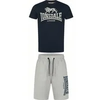 Lonsdale Trainingsanzug Mair T-Shirt & Shorts Set Normale Passform