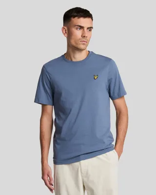 Lyle & Scott � Schlichtes T-Shirt Blau