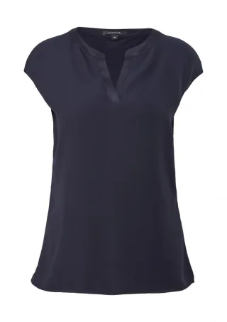 comma - Layering-Shirt blau - Gr. - 34