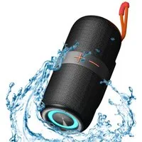 OYLCDI Bluetooth Lautsprecher, Lautsprecher, Tragbarer Bluetooth-Lautsprecher Stereo (40 W, Bluetooth, Outdoor, Wasserdicht (IPX5), LED-Modus)