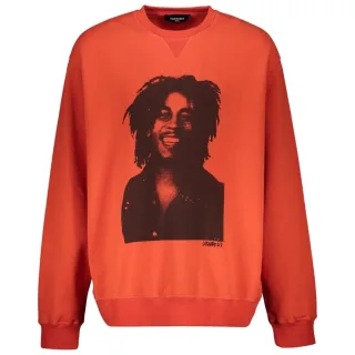 Dsquared2 Bob Marley Cool Fit Orange Sweatshirt