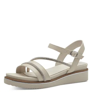 Tamaris - Da.-Sandalette ivory - Gr. - 38