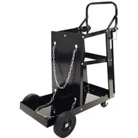 Bituxx Werkzeugwagen für Schweißerwerkzeug Schweißwagen Mobil, max. Traglast:40 kg, (MS-17226), Belastbar bis 40kg, inklusive Kettensicherung