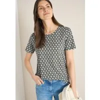 CECIL T-Shirt mit Minimal Muster