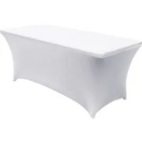 GreenBlue Tischdecke GB371/GB372 Catering Tischdecke 180x75x74 cm, Stretch Husse, Elastische Husse für Buffet, Hochzeit & Party