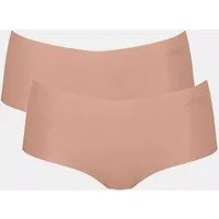 sloggi Panty ZERO Modal 2.0 Short 2P (2er Pack) nahtlos und weich