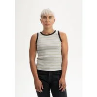 MELA Tanktop Ripp Tanktop Style DRISNA Ärmellos