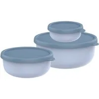 Mepal Aufbewahrungsbox Mepal Lumina 2.5 l Mikrowellengeschirr set 3-teilig - Nordic blue