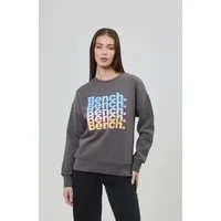 Bench. Sweatshirt TRIXE_SWEATSHIRT mit bedruckter Optik, aus Baumwolle und Polyester, Casual Fit